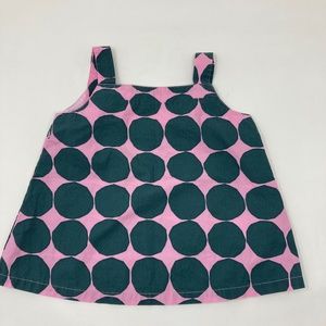 Marimekko Baby Girl Size 92-98cm 2T 3T Dot Tank Top